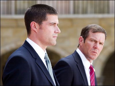 ... he stars with Dennis Quaid as Secret Service agents assigned to protect ... ... he stars with Dennis Quaid as Secret Service agents assigned to protect ...