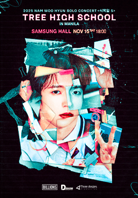 K-Pop Solo King Nam Woo Hyun Brings ‘< TREE HIGH SCHOOL >’ to Manila!