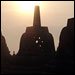 Sunrise on Top of Borobudur